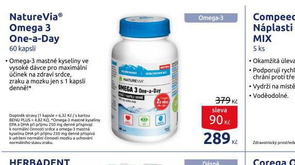 NATUREVIA OMEGA 3 ONE A DAY
