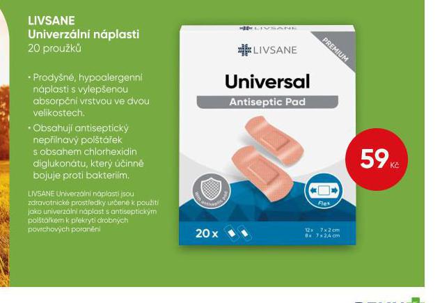LIVSANE UNIVERZLN NPLASTI