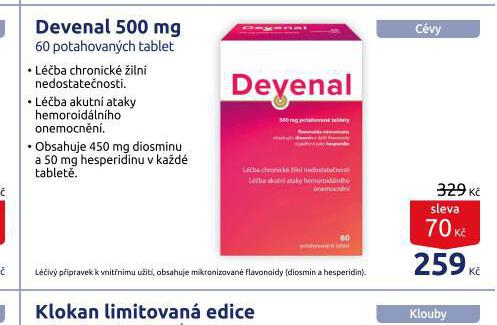 DEVENAL 500 MG