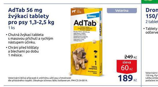 ADTAB VKAC TABLETY PRO PSY 1,3 - 2,5 KG