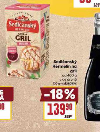 SEDLANSK HERMELN NA GRIL