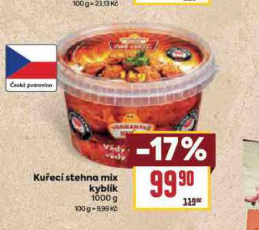 KUEC STEHNA MIX KYBLK