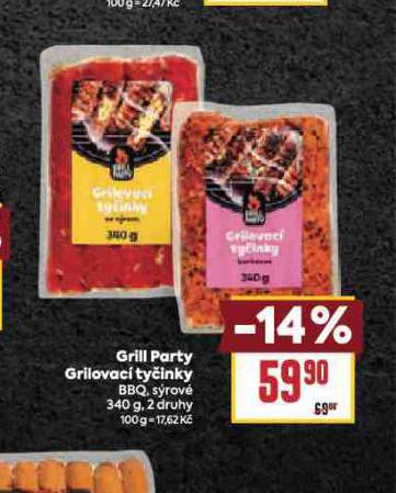 GRILL PARTY GRILOVAC TYINKY