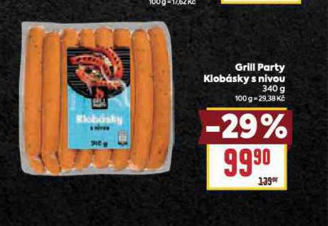 GRILL PARTY KLOBSKY S NIVOU