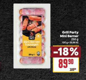 GRILL PARTY MINI BERNER