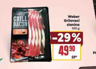 WEBER GRILOVAC SLANINA