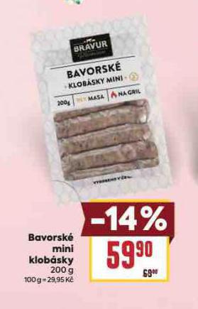 BAVORSK MINI KLOBSKY