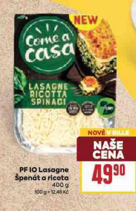 PF IO LASAGNE PENT A RICOTA
