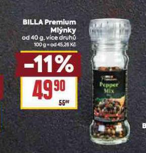 BILLA PREMIUM MLNKY
