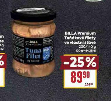 BILLA PREMIUM TUKOV FILETY VE VLASTN V