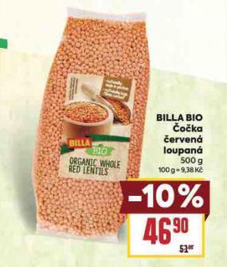 BILLA BIO OKA ERVEN LOUPAN