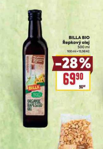 BILLA BIO EPKOV OLEJ