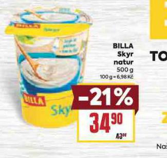 BILLA SLYR NATUR