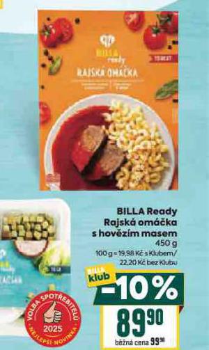 BILLA READY RAJSK OMKA S HOVZM MASEM