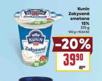 KUNN ZAKYSAN SMETANA 15%