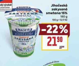 JIHOESK ZAKYSAN SMETANA 15%