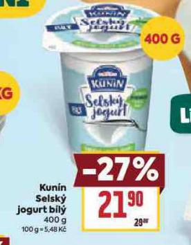 KUNN SELSK JOGURT BL