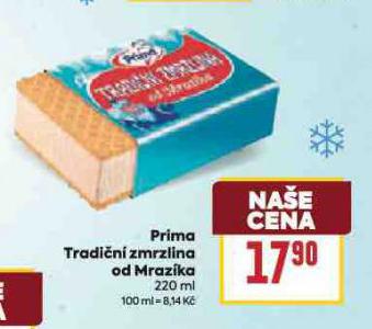 PRIMA TRADIN ZMRZLINA OD MRAZKA