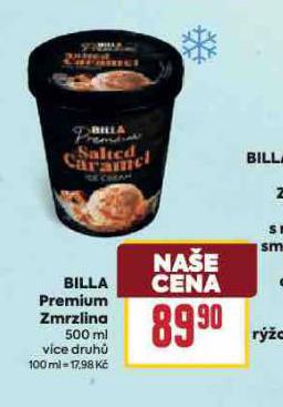 BILLA PREMIUM ZMRZLINA