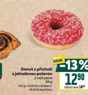 DONUT S PCHUT S JAHODOVOU POLEVOU
