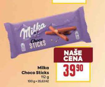 MILKA CHOCO STICKS