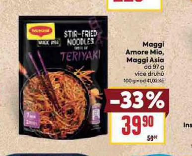 MAGGI AMORE MIO, MAGGI ASIA