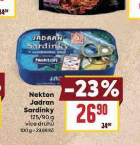 NEKTON JADRAN SARDINKY