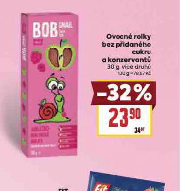 OVOCN ROLKY BEZ PIDANHO CUKRU A KONZERVANT