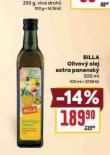 BILLA OLIVOV OLEJ EXTRA PANENSK