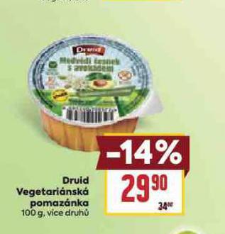DRUID VEGETARINSK POMAZNKA