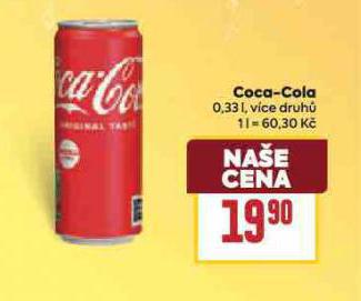 COCA COLA 0,33L