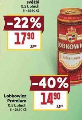 PIVO LOBKOWICZ PREMIUM