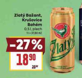 PIVO ZLAT BAANT
