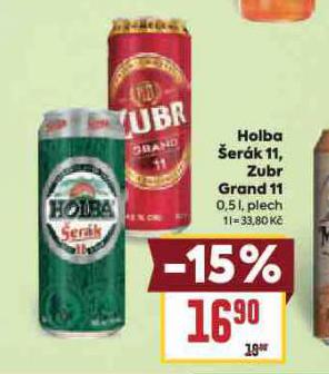 PIVO ZUBR GRAND 11