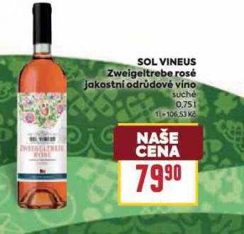 SOL VINEUS ZWEIGELTREBE ROS
