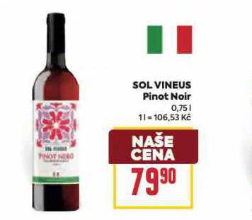 SOL VINEUS PINOT NOIR