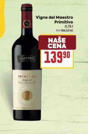 VIGNE DEL MAESTRO PRIMITIVO