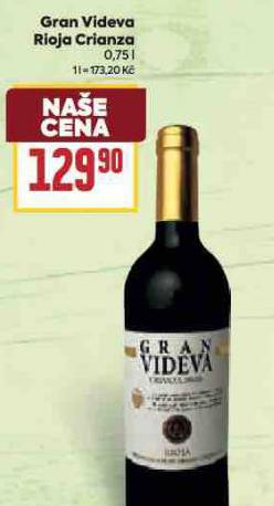 GRAN VIDEVA RIOJA CRIANZA