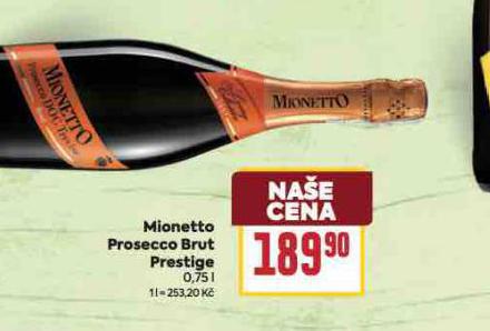 MIONETTO PROSECCO BRUT PRESTIGE