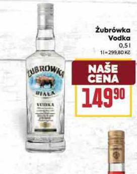 ZUBROWKA VODKA
