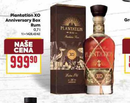 PLANTATION XO ANIIVARSARY BOX RUM