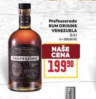 PROFESSORADO RUM ORIGINS VENEZUELA