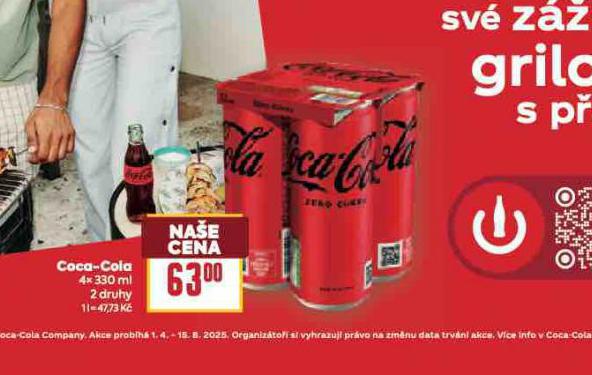COCA COLA 4 x 330 ml