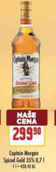 CAPTAIN MORGAN SPICED GOLD