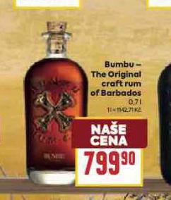 BUMBU - THE ORIGINAL CRAFT RUM OF BARBADOS