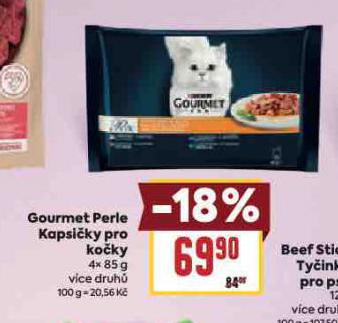 GOURMET PERLE KAPSIKY PRO KOKY