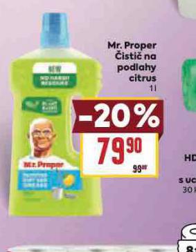 MR. PROPER ISTI NA PODLAHY