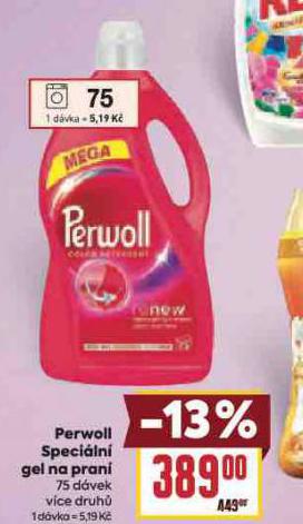 PERWOLL SPECILN GEL NA PRAN