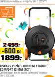 FISKARS VOZK S BUBNEM A HADIC
