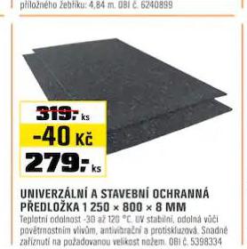 UNIVERZLN A STAVEBN OCHRANN PEDLOKA